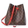 Louis Vuitton Neonoe Coquelicot Brown Monogram Canvas Shoulder Bag