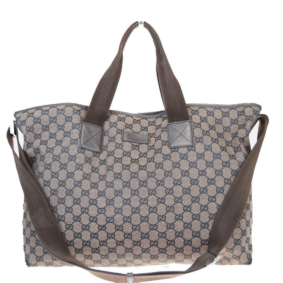 Gucci Bag New Gg Supreme Bees Beige Coated Canvas Tote - MyDesignerly