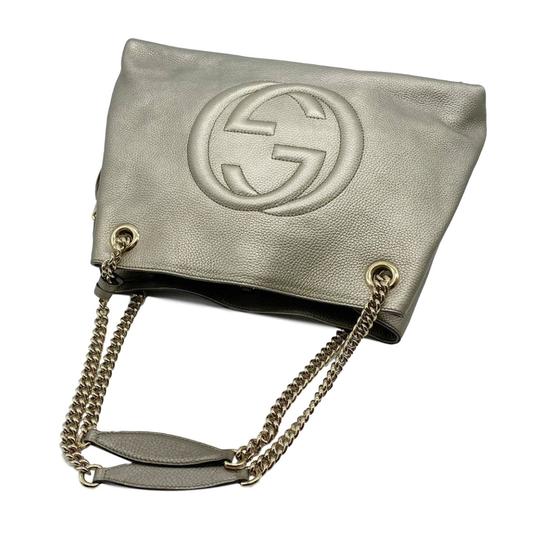 Gucci Marmont Medium Black Chain Wallet Crossbody - MyDesignerly