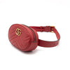 Gucci Belt Marmont 65 Gg Small Matelasse Red Leather Messenger Bag