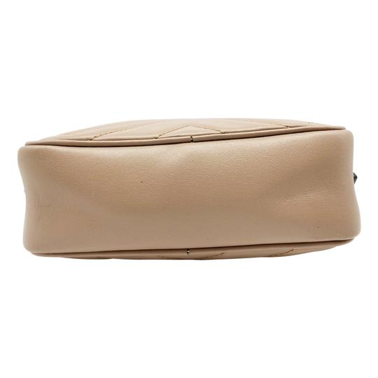 Gucci Camera Marmont Gg Mini Matelasse Nude Beige Leather Shoulder Bag -  MyDesignerly