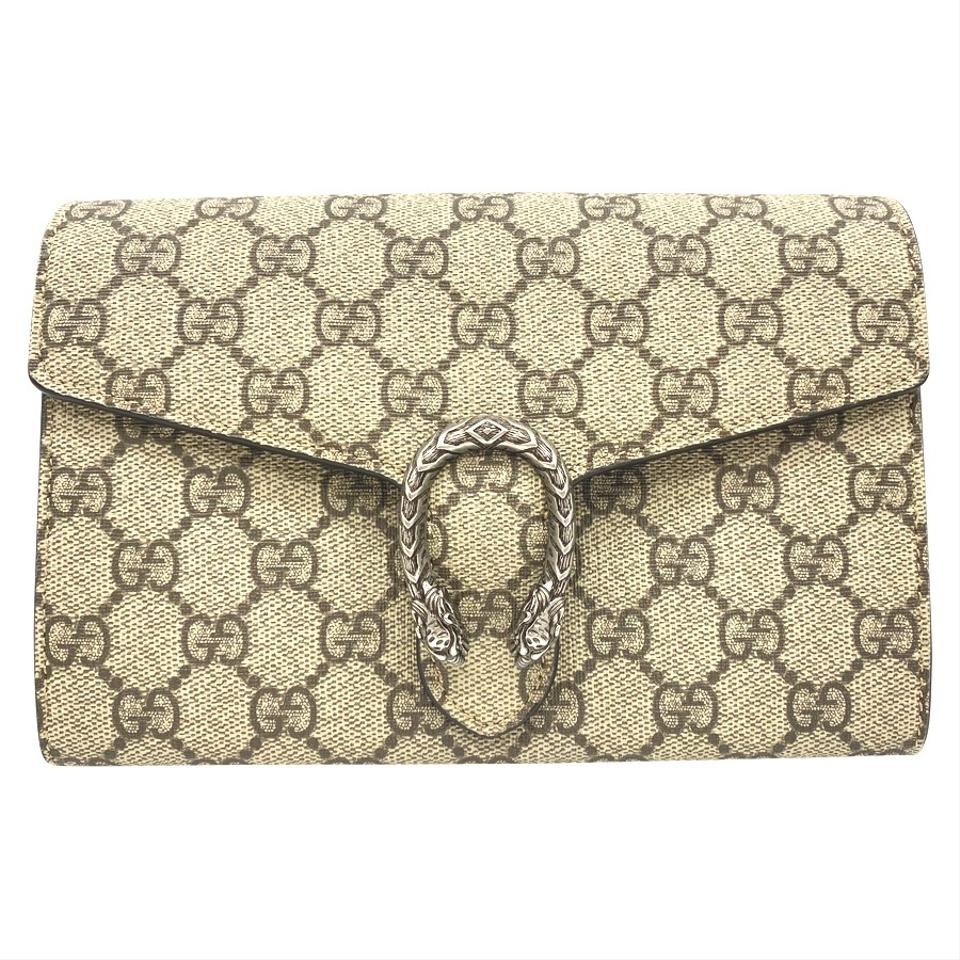 Gucci Dionysus GG Supreme Mini Shoulder Bag - Beige • Price »