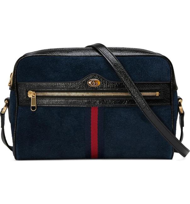 Gucci Ophidia GG Mini Bag in Blue for Men