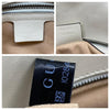 Gucci GG Marmont Calfskin Matelasse Small White Leather Shoulder Bag