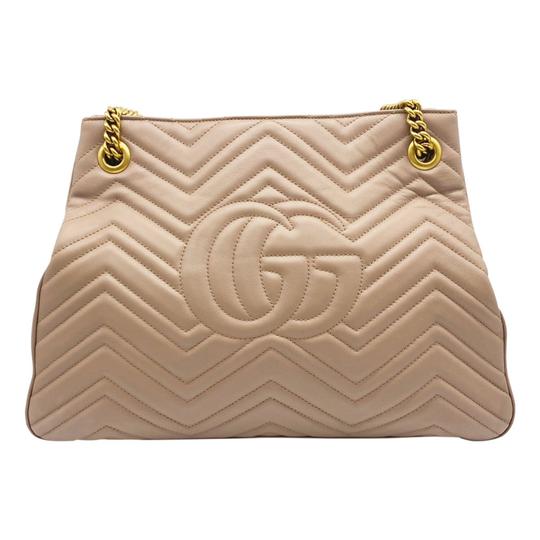 Gucci marmont rose beige sale