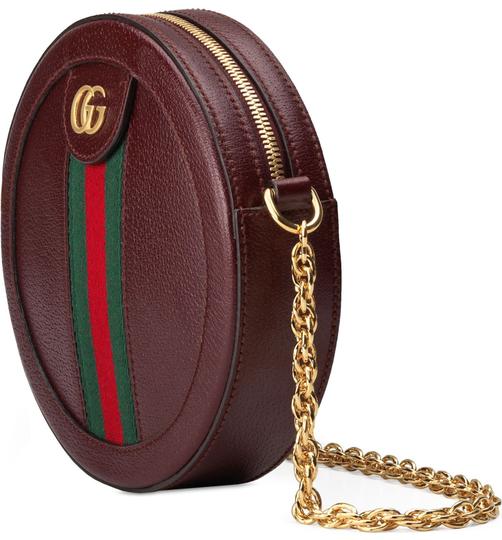 Ophidia GG mini round shoulder bag