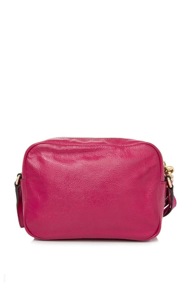 Gucci Pink Leather Small Soho Disco Crossbody Bag at 1stDibs