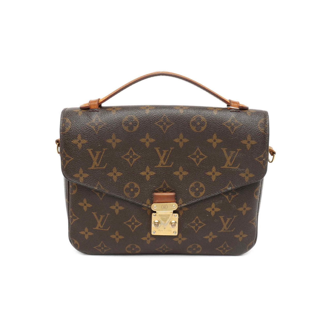 Louis Vuitton Pochette Metis Brown Monogram Canvas Shoulder Bag -  MyDesignerly