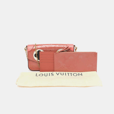 Louis Vuitton Pink Monogram Vernis Pochette Felicie