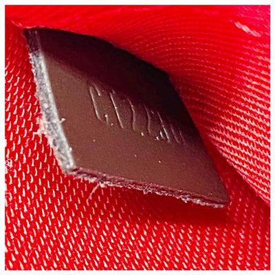 Alma bb cloth mini bag Louis Vuitton Brown in Cloth - 36060902