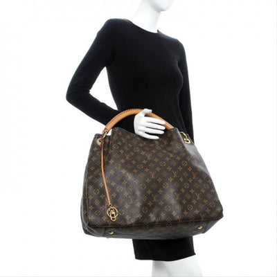 Louis Vuitton Artsy Gm Brown Monogram Canvas Hobo Bag