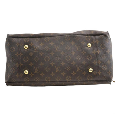 Louis Vuitton Artsy Mm Brown Monogram Canvas Hobo Bag