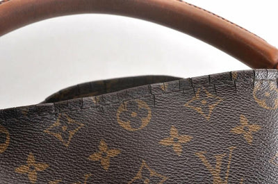 Louis Vuitton Artsy Mm Brown Monogram Canvas Hobo Bag