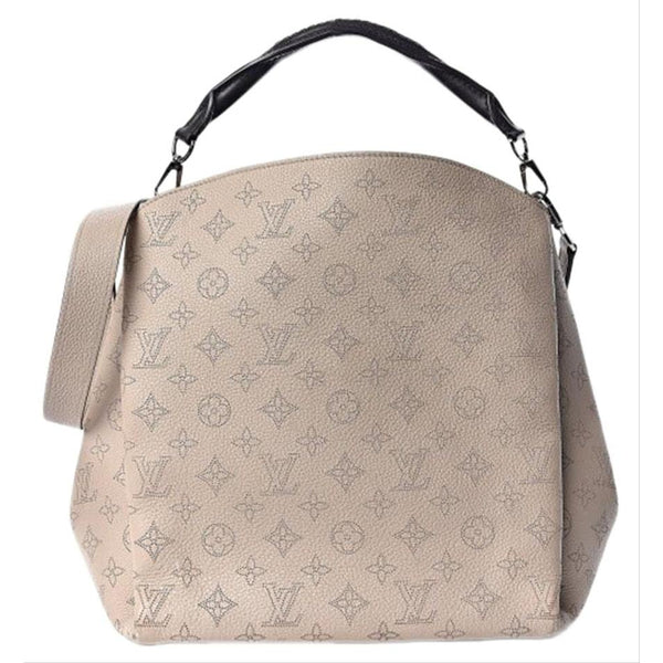 Louis Vuitton Babylone BB Two-Way Bag Galet Beige Mahinda Leather