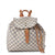 Louis Vuitton Backpack Sperone Damier Azur White Canvas Tote