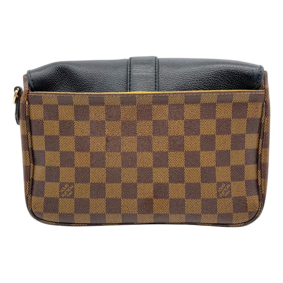 Louis Vuitton Brown Canvas Damier Ebene Shoulder Bag