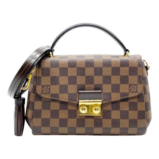 Louis Vuitton Croisette 2017 Brown Damier Ébène Canvas Shoulder Bag