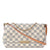 Louis Vuitton Favorite Damier Azur Mm White Canvas Shoulder Bag