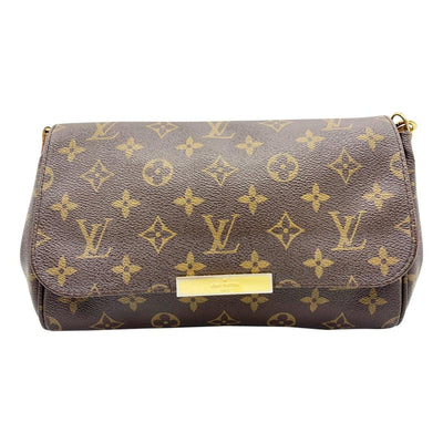 Louis Vuitton Favorite Mm Brown Monogram Canvas Cross Body Bag