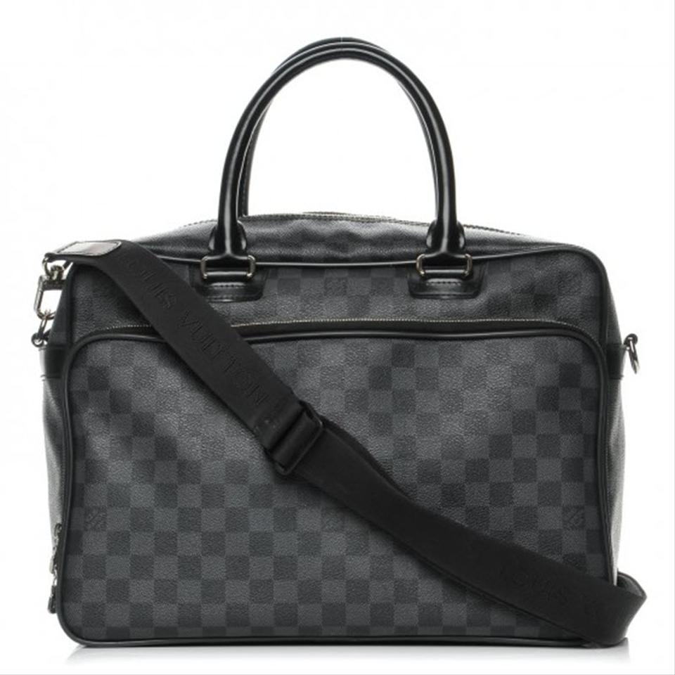 Louis Vuitton Icare Black Damier Graphite Canvas Laptop Bag