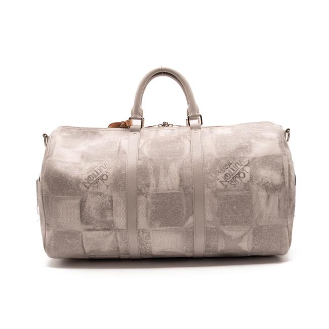 Used louis vuitton keepall bandouliere 55 duffel bag / X-LARGE