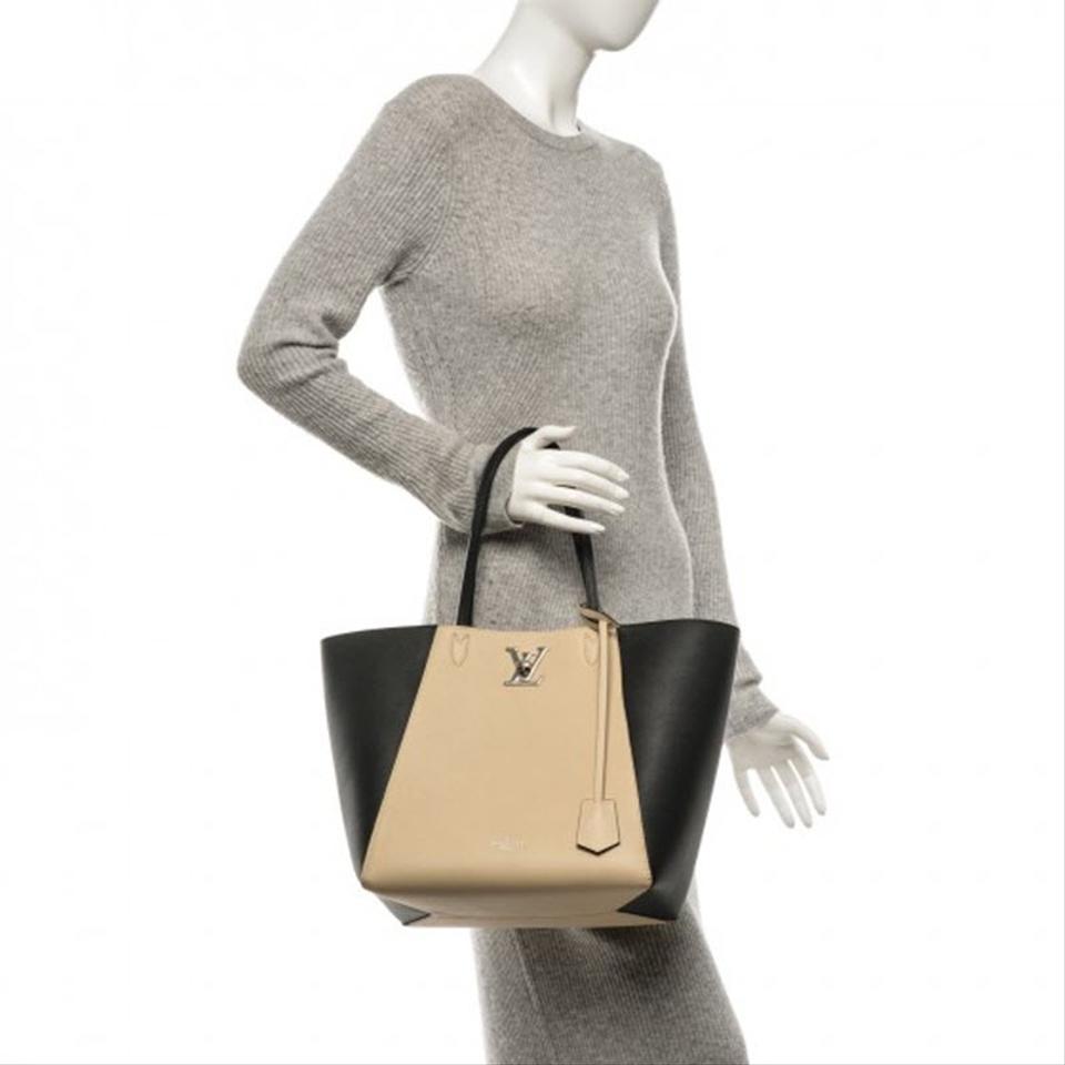 Louis Vuitton Black Lockme Shopper Bag at 1stDibs