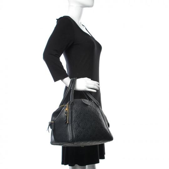 Louis Vuitton Marais Mm Empreinte Black Leather Satchel - MyDesignerly