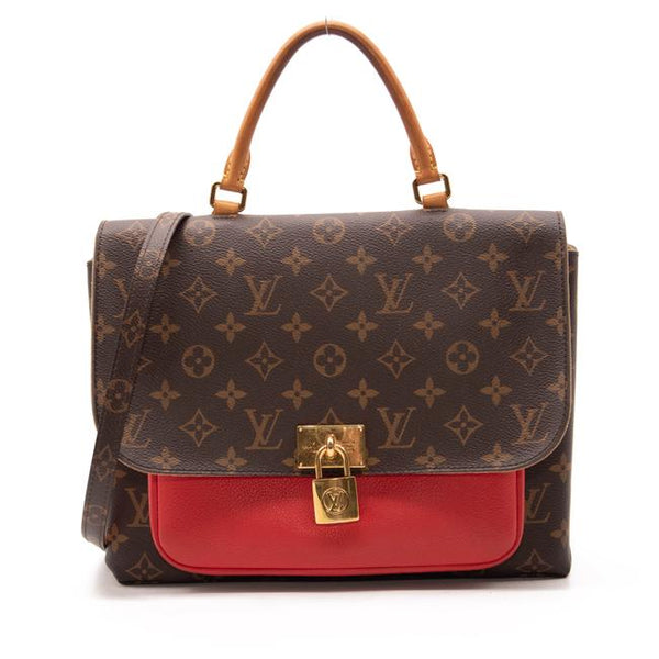 Marignan cloth crossbody bag Louis Vuitton Brown in Cloth - 31299458