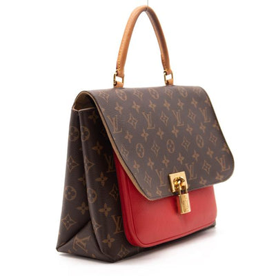 Louis Vuitton Marignan Handbag Monogram Canvas with Leather at