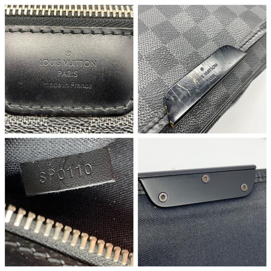 Daniel mm satchel leather satchel Louis Vuitton Black in Leather - 35228794