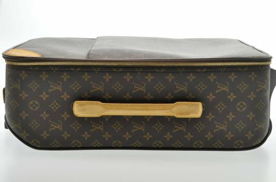 Louis Vuitton Monogram Pegase 55 Brown Canvas Weekend/Travel Bag -  MyDesignerly