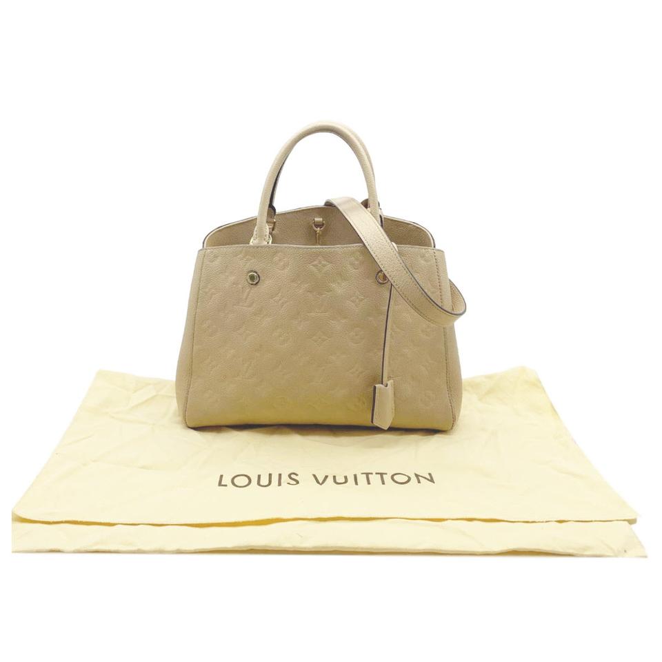 LOUIS VUITTON Monogram Montaigne GM Shoulder Handbag