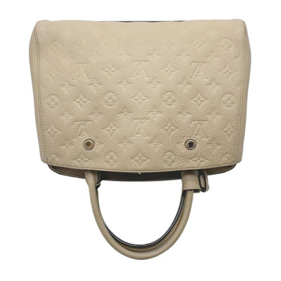 Leather purse Louis Vuitton Beige in Leather - 34281487