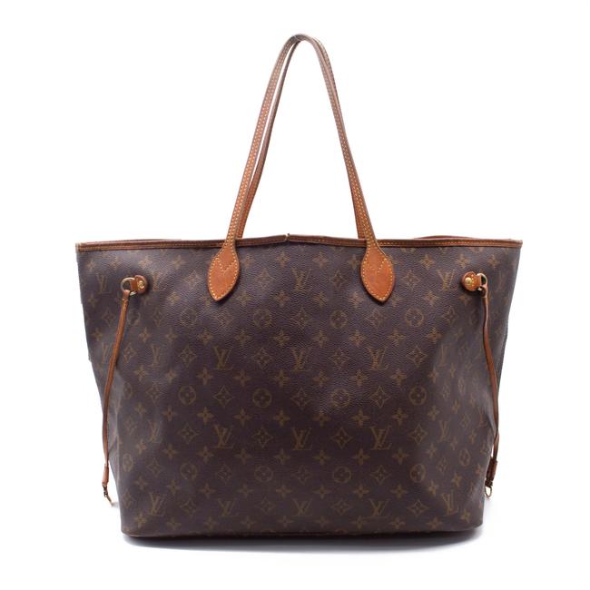 Louis Vuitton Neverfull Gm Brown Monogram Canvas Tote