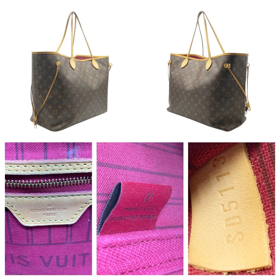 Louis Vuitton Neverfull Mm Pivoine Pink Interior with Pouch Brown Mono -  MyDesignerly