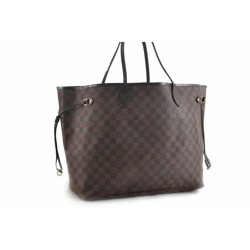 Louis Vuitton Neverfull Gm Damier Ebene Brown Coated Canvas Tote -  MyDesignerly