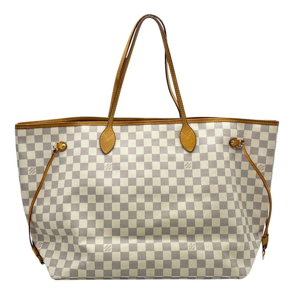 Louis Vuitton Neverfull GM in Damier Azur GM with Rose Ballerine Lining -  SOLD