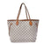 Louis Vuitton Neverfull Mm Damier Azul White Canvas Tote