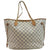 Louis Vuitton Neverfull Mm White Damier Azur Canvas Tote