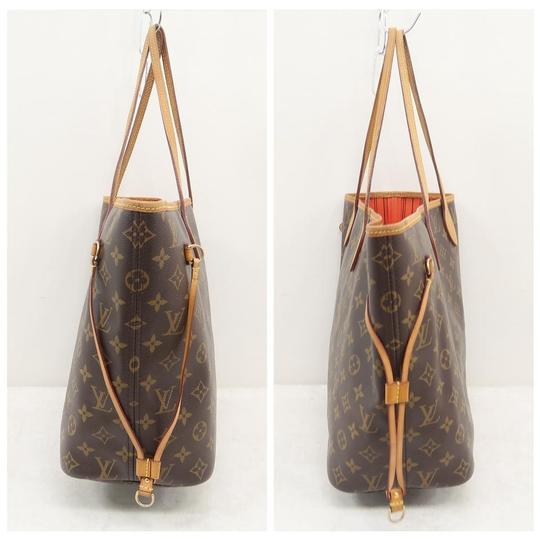 Neverfull tote Louis Vuitton Brown in Plastic - 35122967