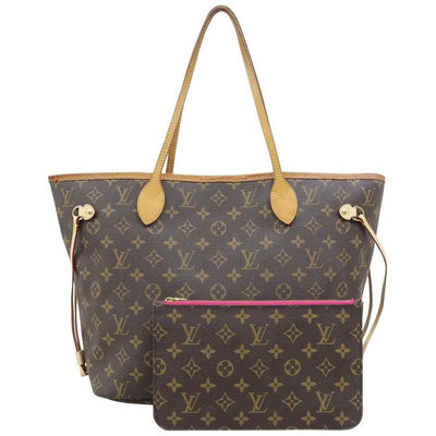 Louis Vuitton Neverfull mm in Monogram Handbag - Authentic Pre-Owned Designer Handbags