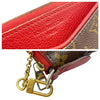 Louis Vuitton Pallas Clutch Cerise Red Monogram Canvas Cross Body Bag