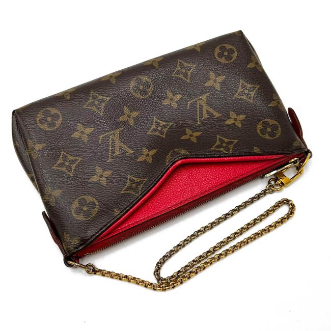 Authentic Large Red Epi Leather Louis Vuitton Lussac Handbag Bag  Artedeco   Online Antiques