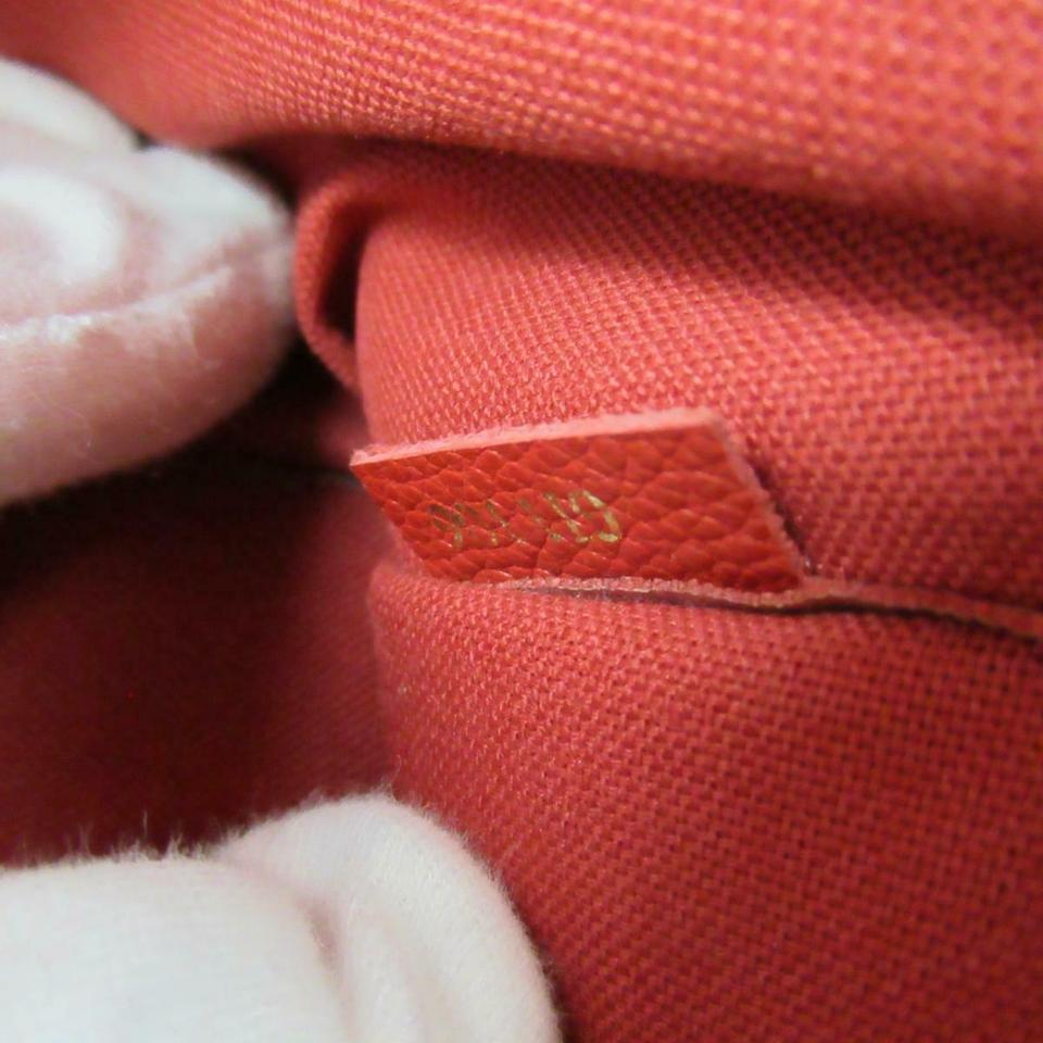Louis Vuitton Monogram Pallas Clutch Pink
