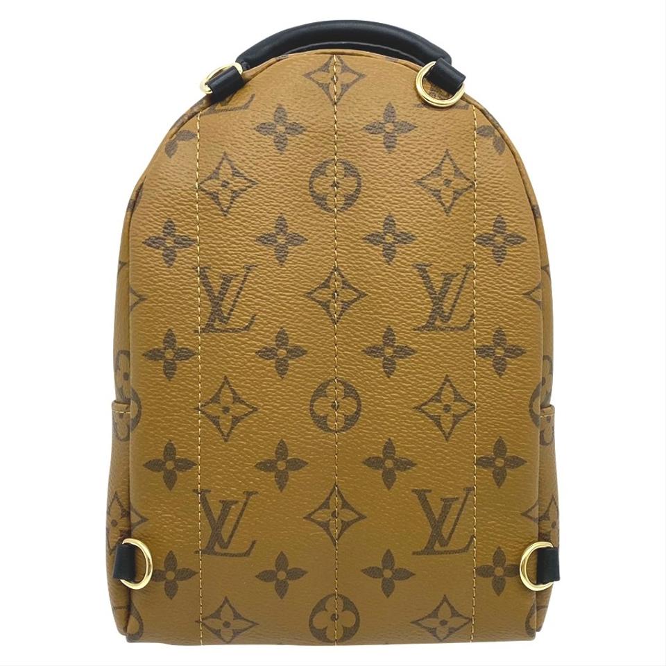 Louis Vuitton Palm Springs Backpack Reverse Monogram Canvas Mini Brown
