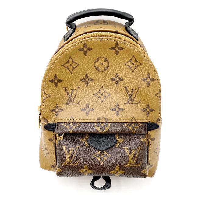 Louis Vuitton Palm Springs Pm Brown Monogram Canvas Backpack - MyDesignerly