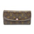 Louis Vuitton Pink Emilie Monogram Rose Ballerine Wallet