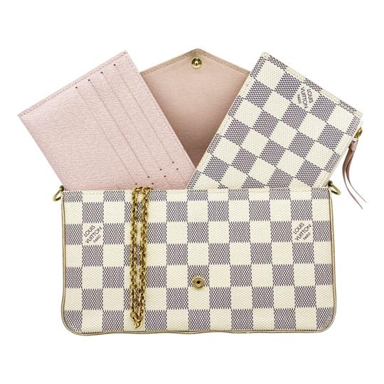Louis Vuitton Damier Azur Pochette Felicia - Neutrals Shoulder Bags,  Handbags - LOU766576