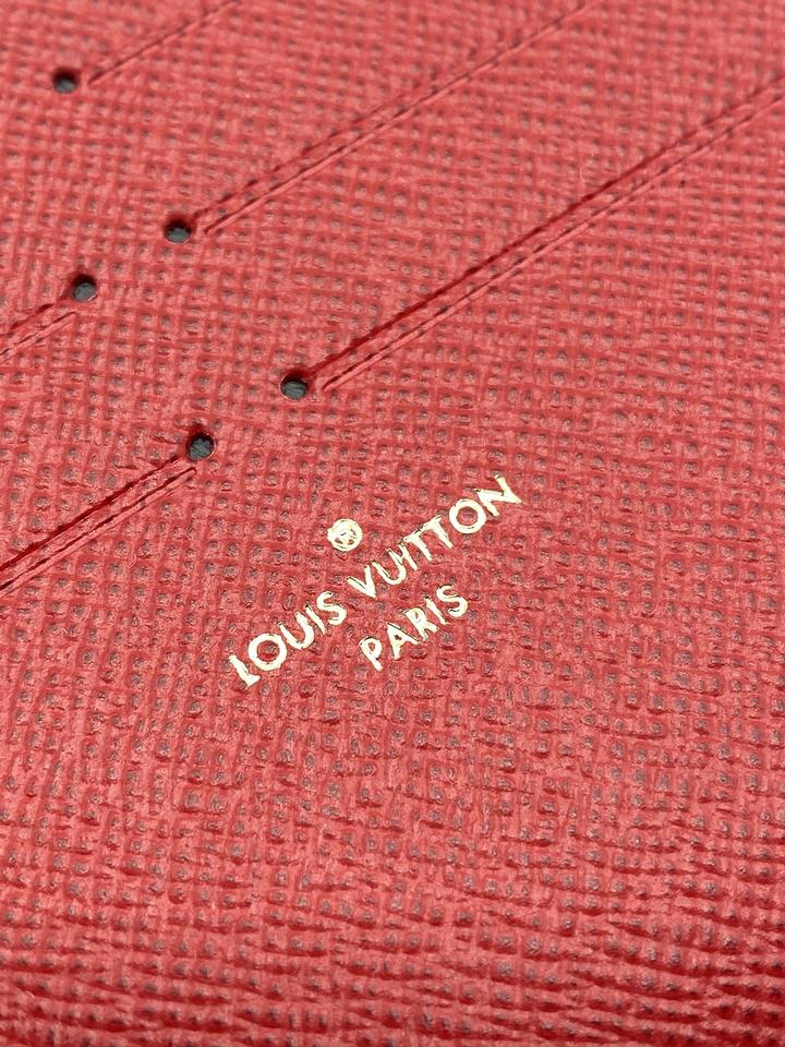 Louis Vuitton Pochette Felicie Brown Damier Ébène Canvas Shoulder