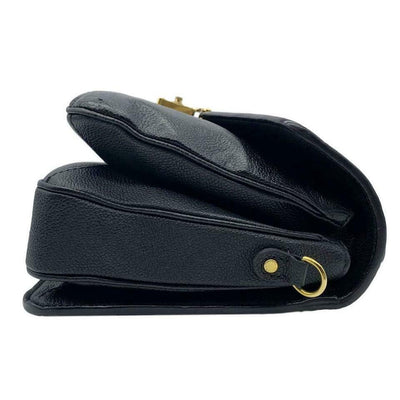 Louis Vuitton Empreinte Pochette Metis Black Leather M41487 100% AUTHENTIC  - Body Logic
